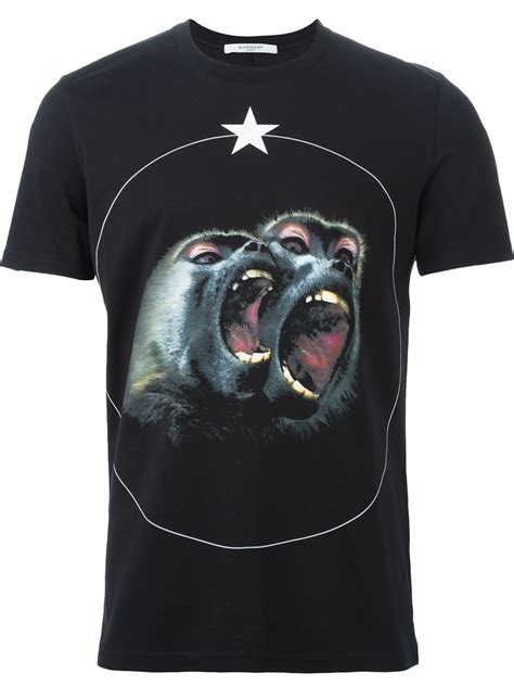 givenchy t shirt monkey|givenchy t shirt men price.